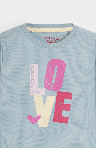 Printed Sweatshirt - IGHK622425 - Shop Now at Leisure Club