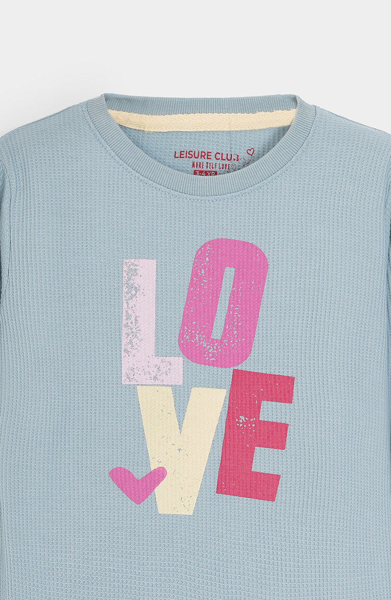 Printed Sweatshirt - IGHK622425 - Shop Now at Leisure Club