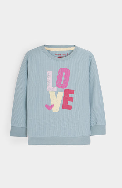 Printed Sweatshirt - IGHK622425 - Shop Now at Leisure Club