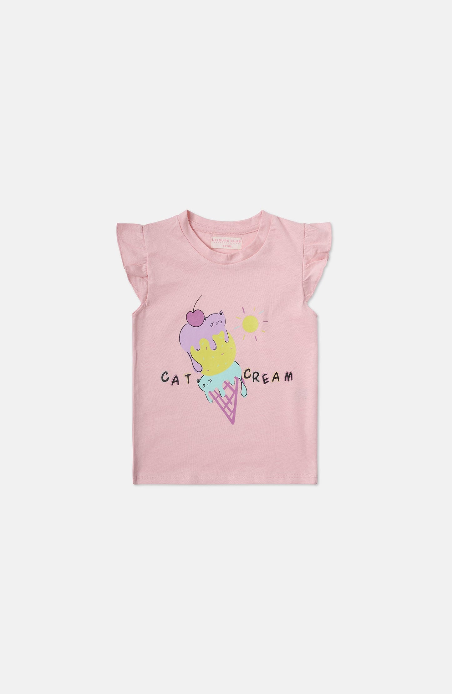 Cat Cream Top
