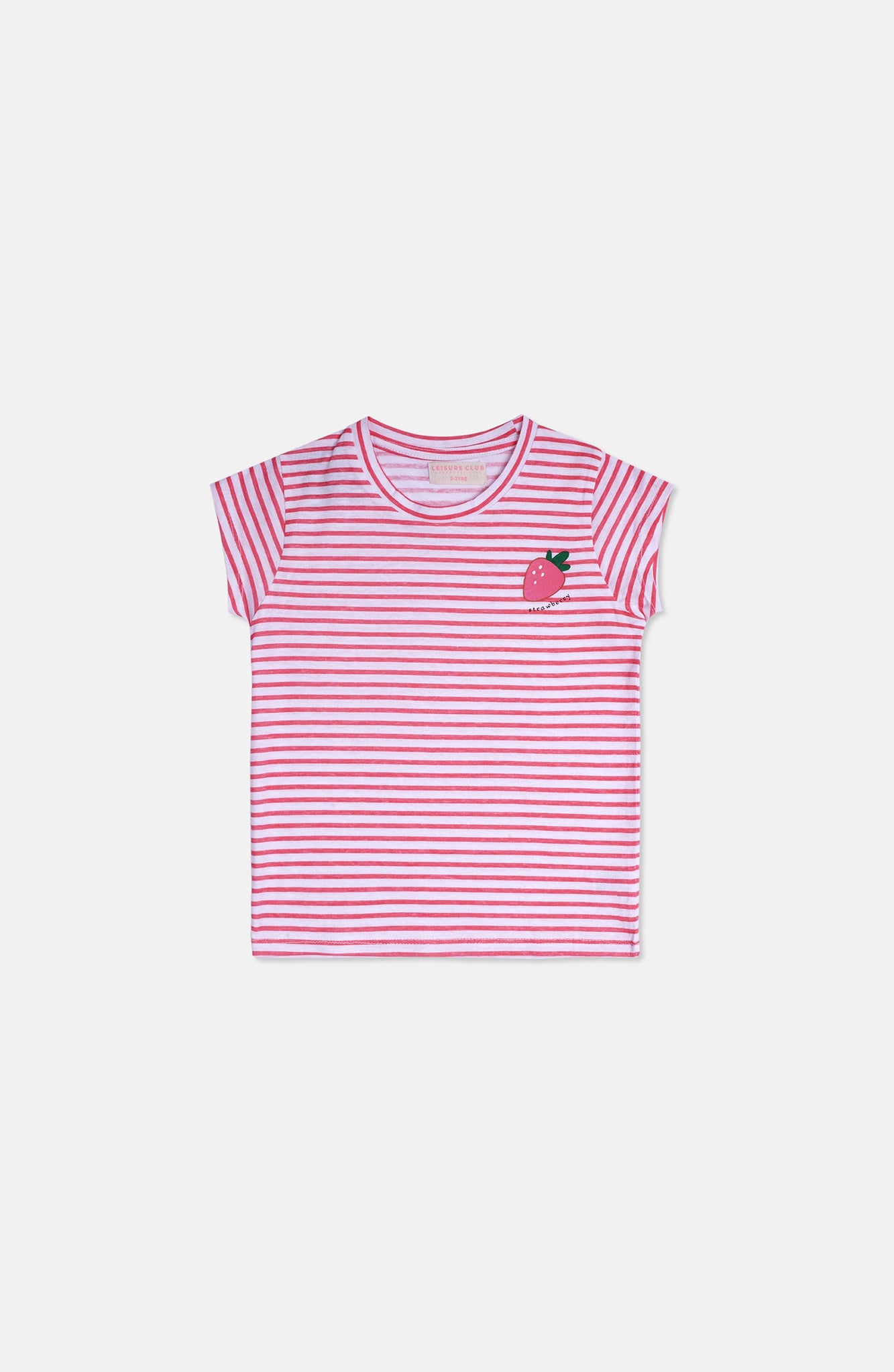 Strawbery Yarn- Dyed T-Shirt