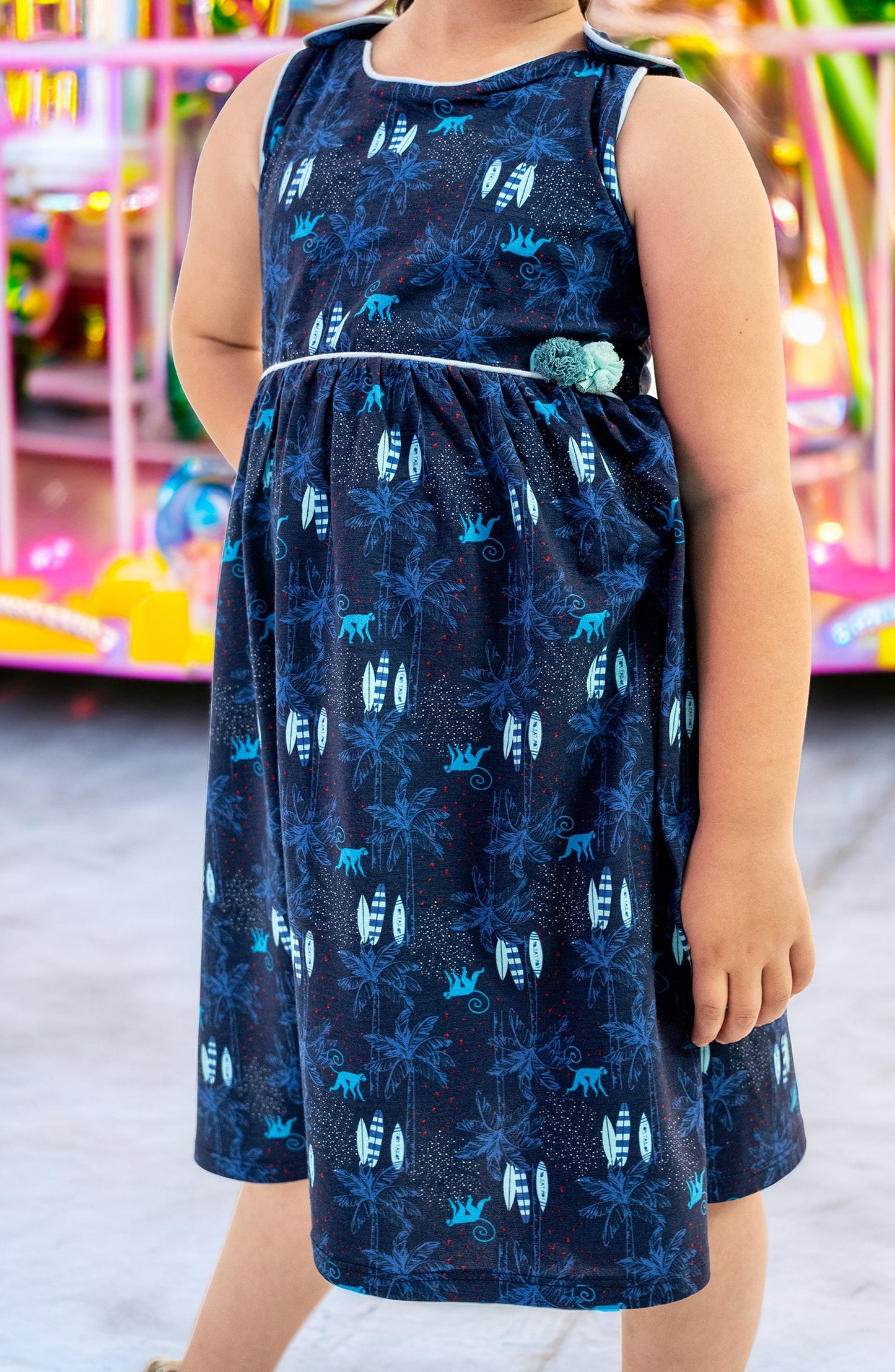 Safari Print Dress