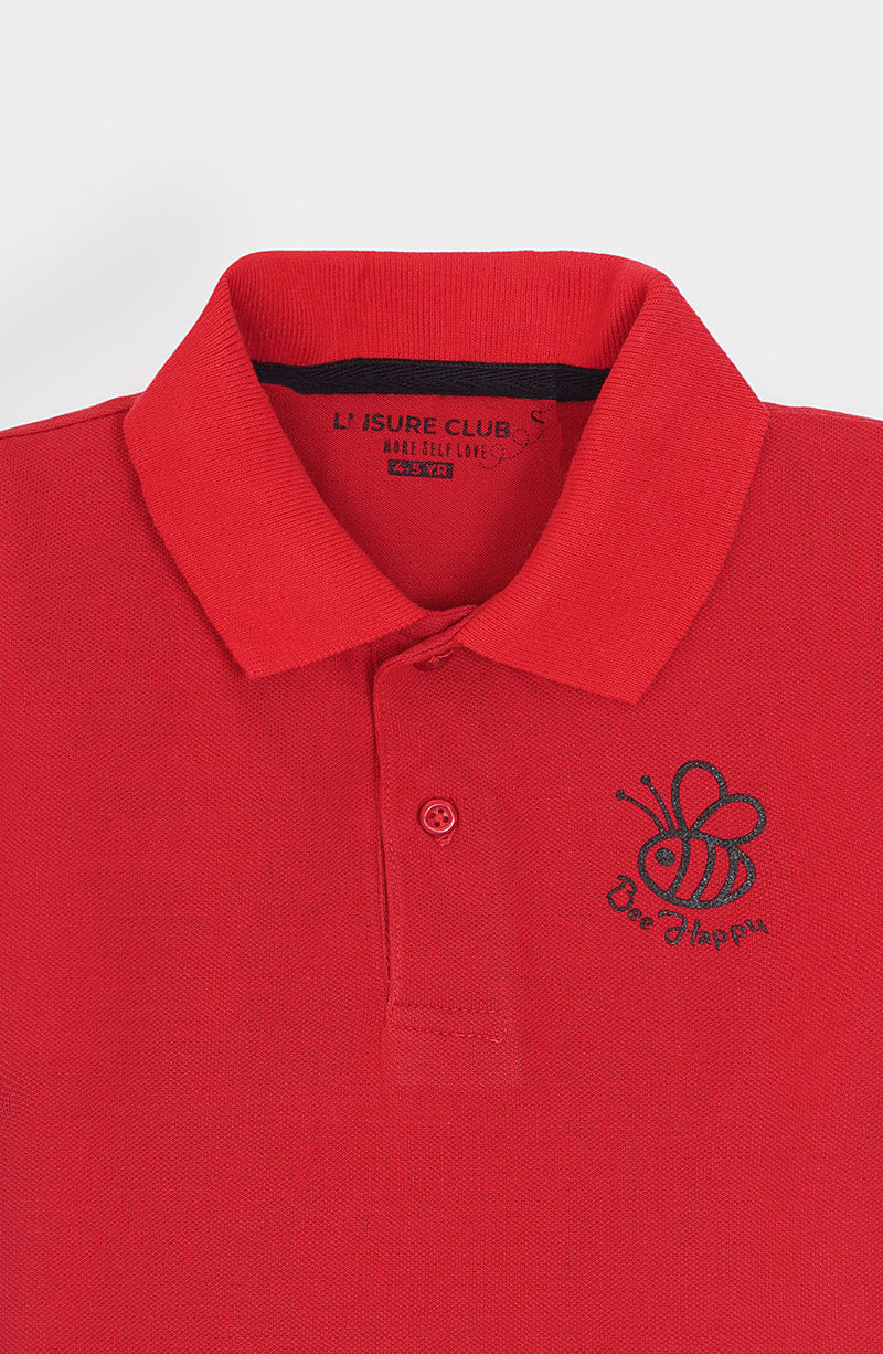 Girl Basic Polo - IGKP751325 - Shop Now at Leisure Club
