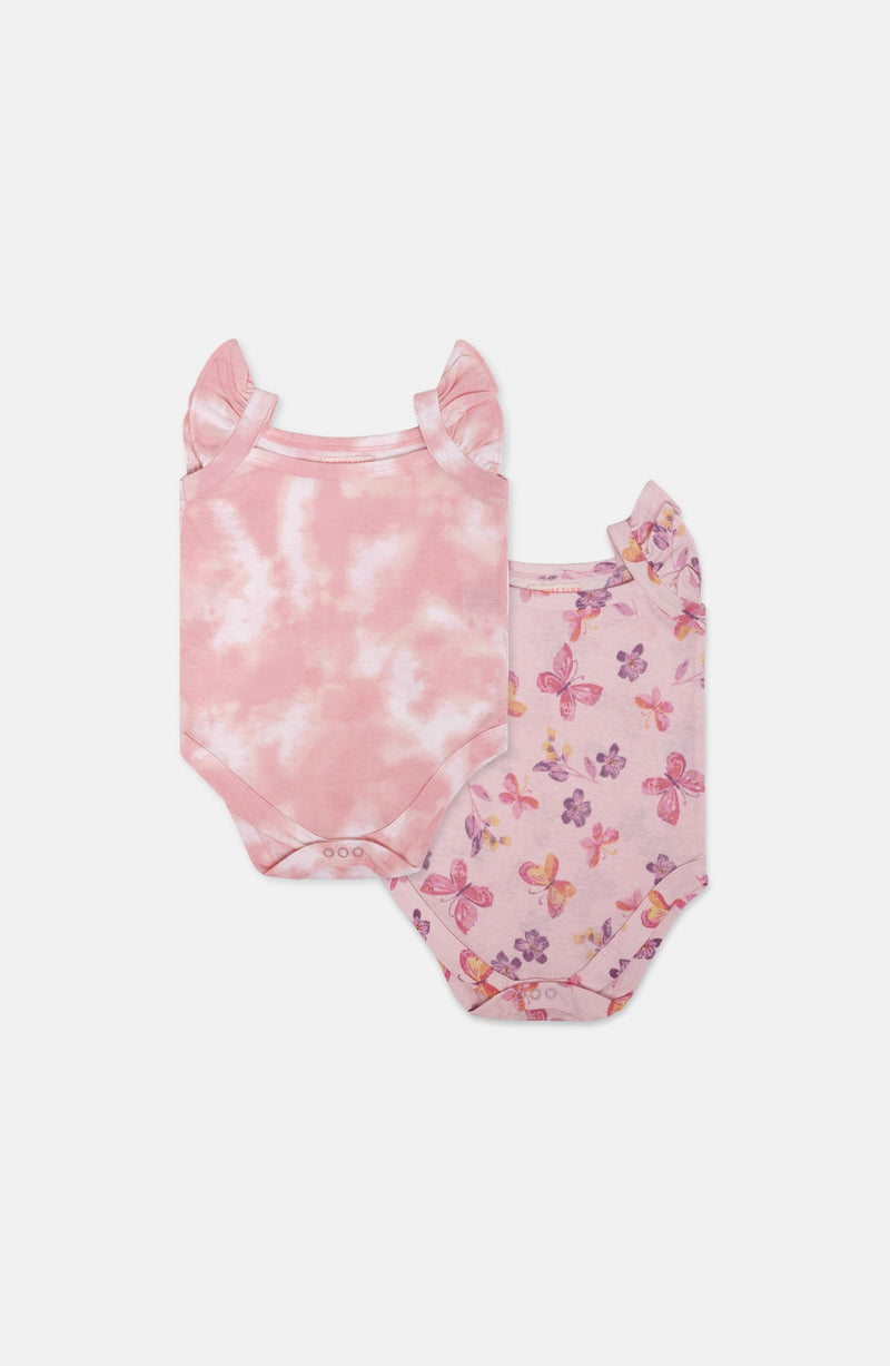 Pack Of 2 Printed Romper - IGKR705123 - Shop Now at Leisure Club