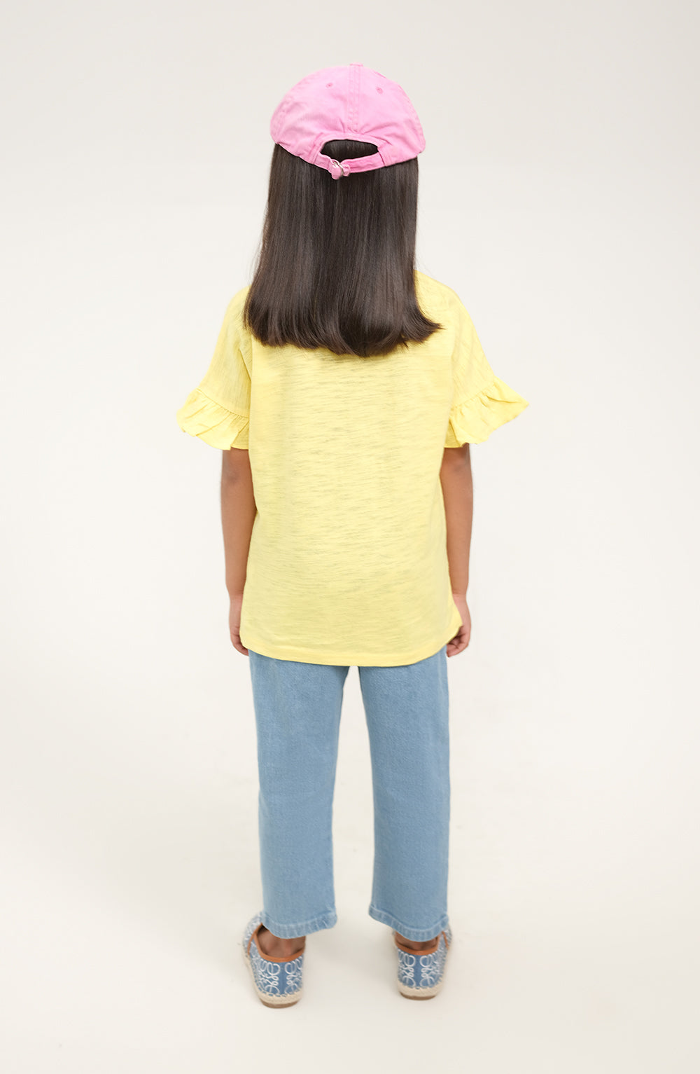 Girls Floral Boxy Top