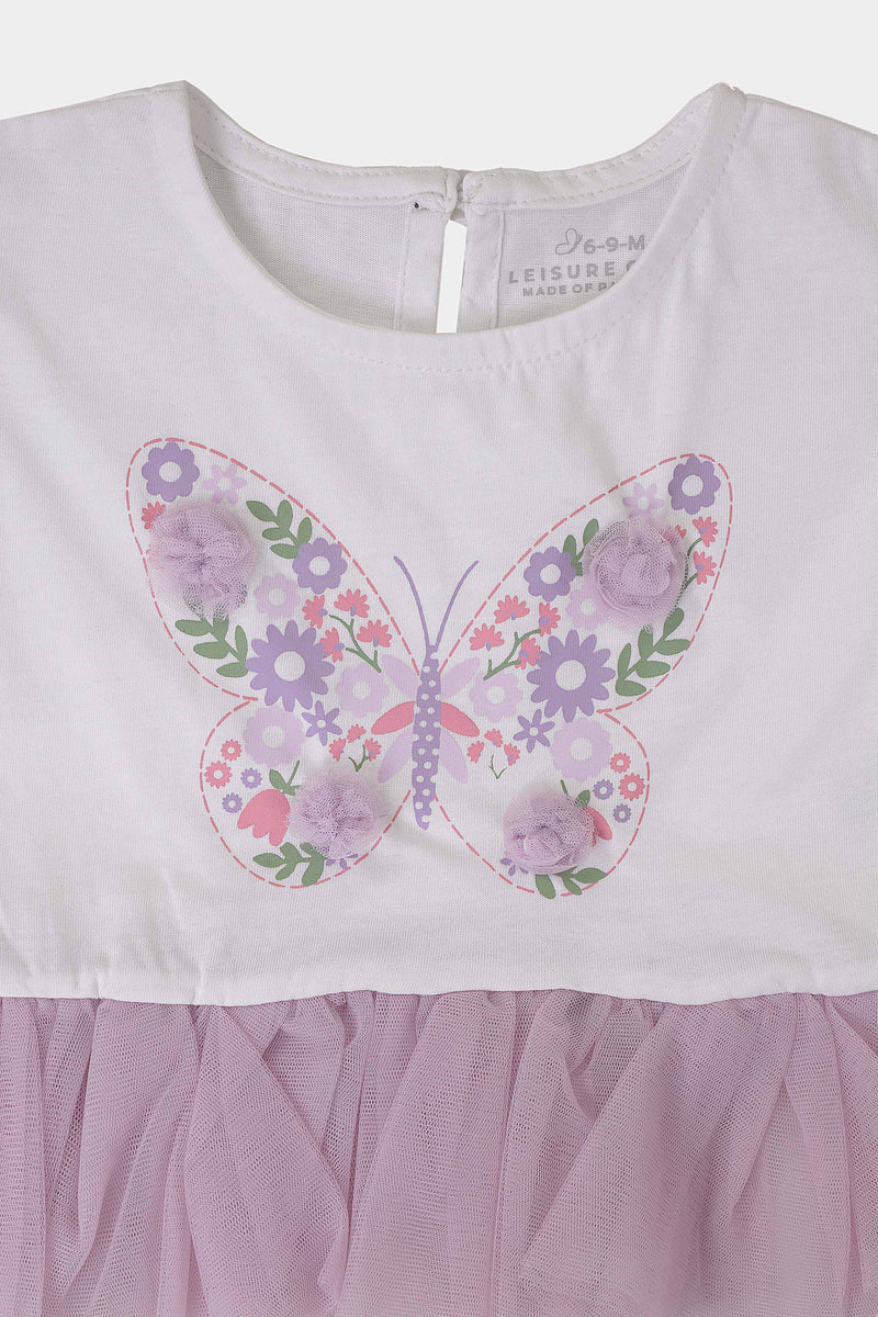 Girl Printed Tee - IGKT701326