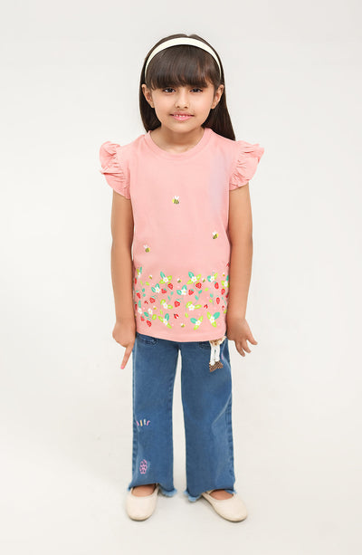 Girls knitwear Shirt