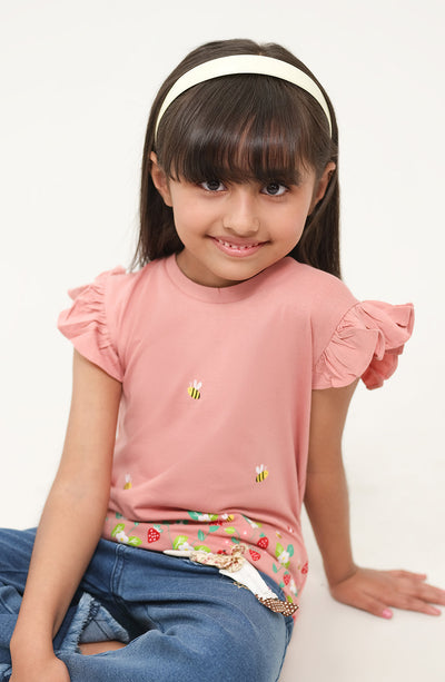 Girls knitwear Shirt