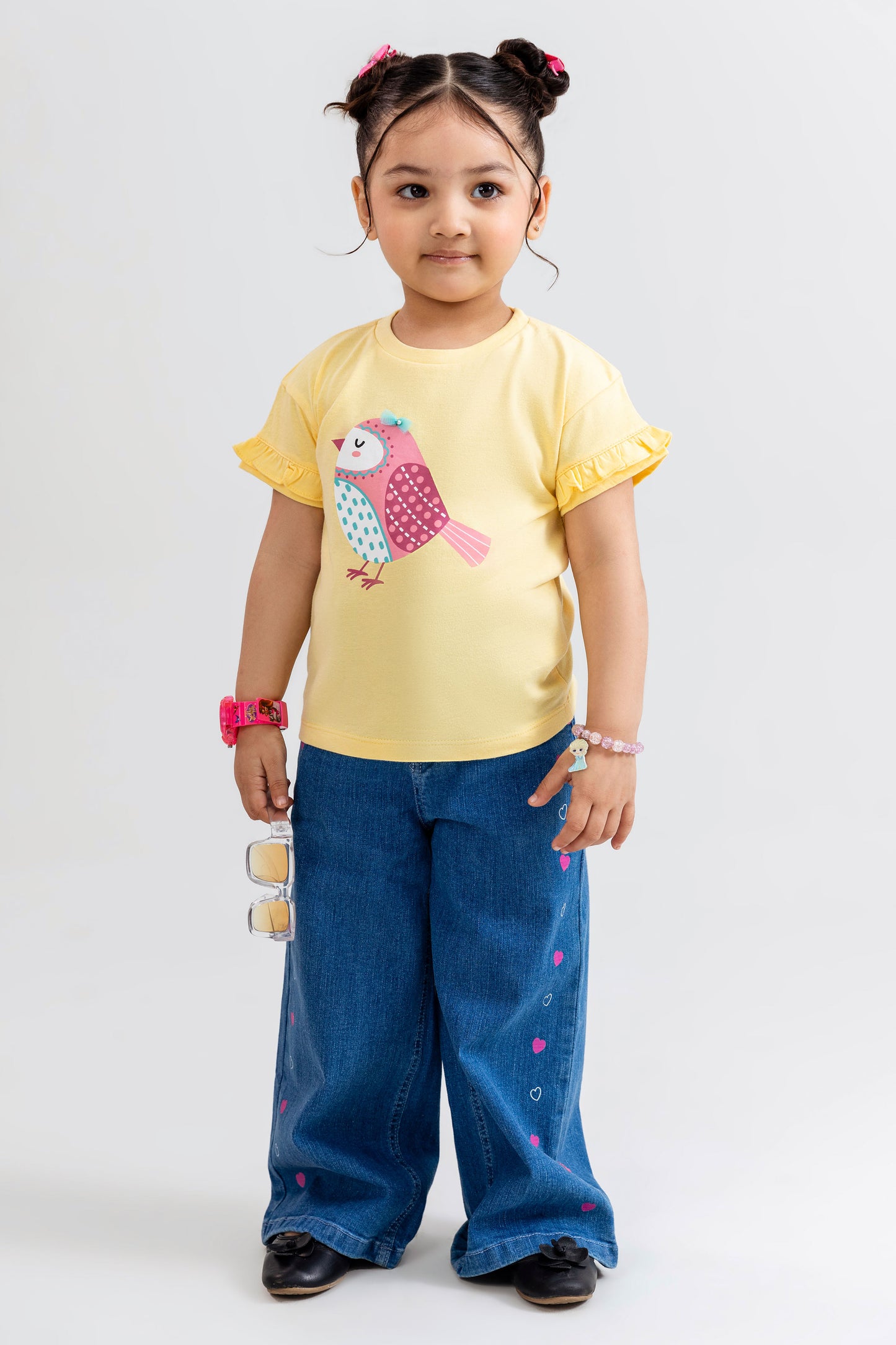 Girl Printed Tee - IGKT704326