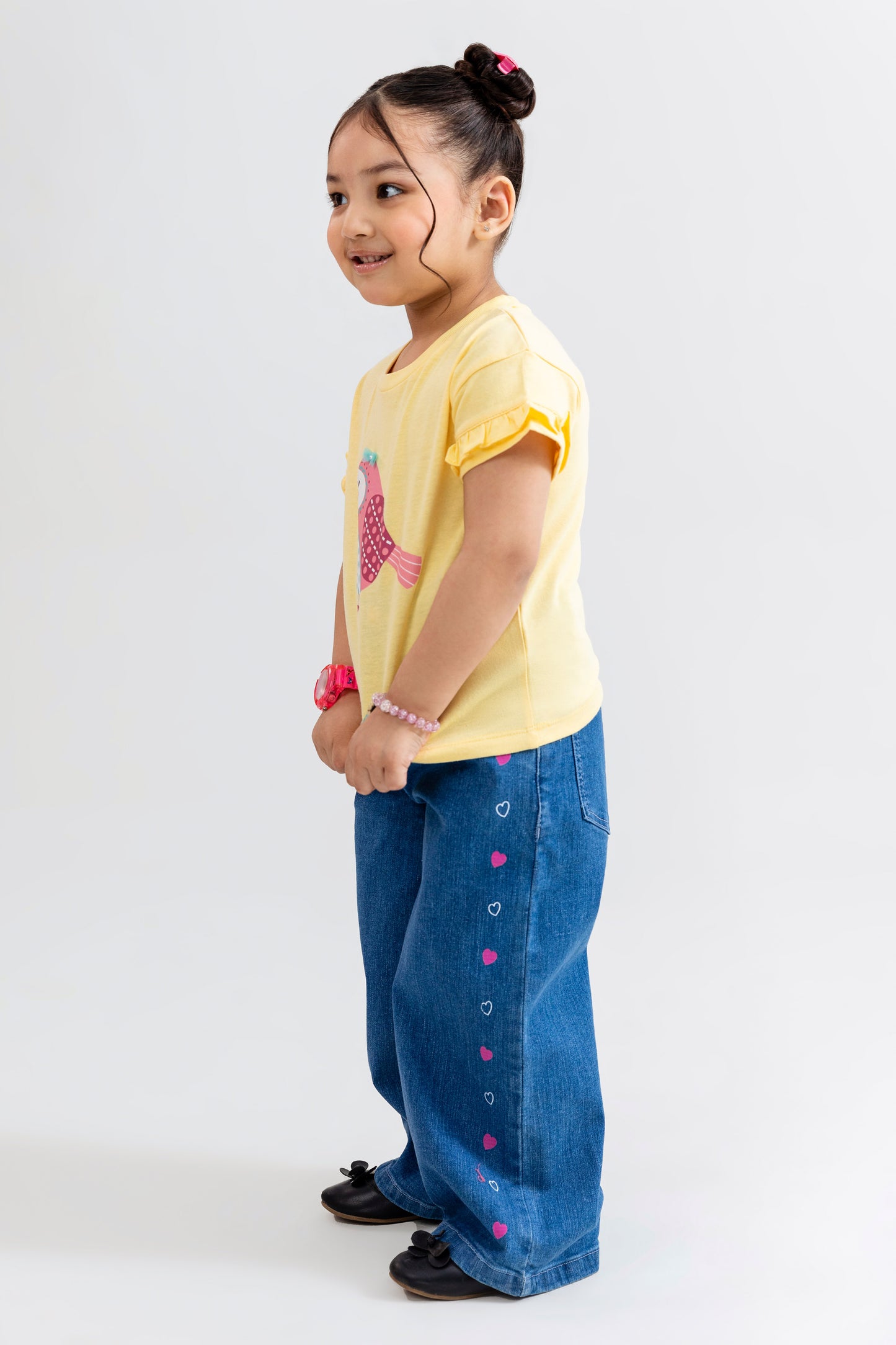 Girl Printed Tee - IGKT704326