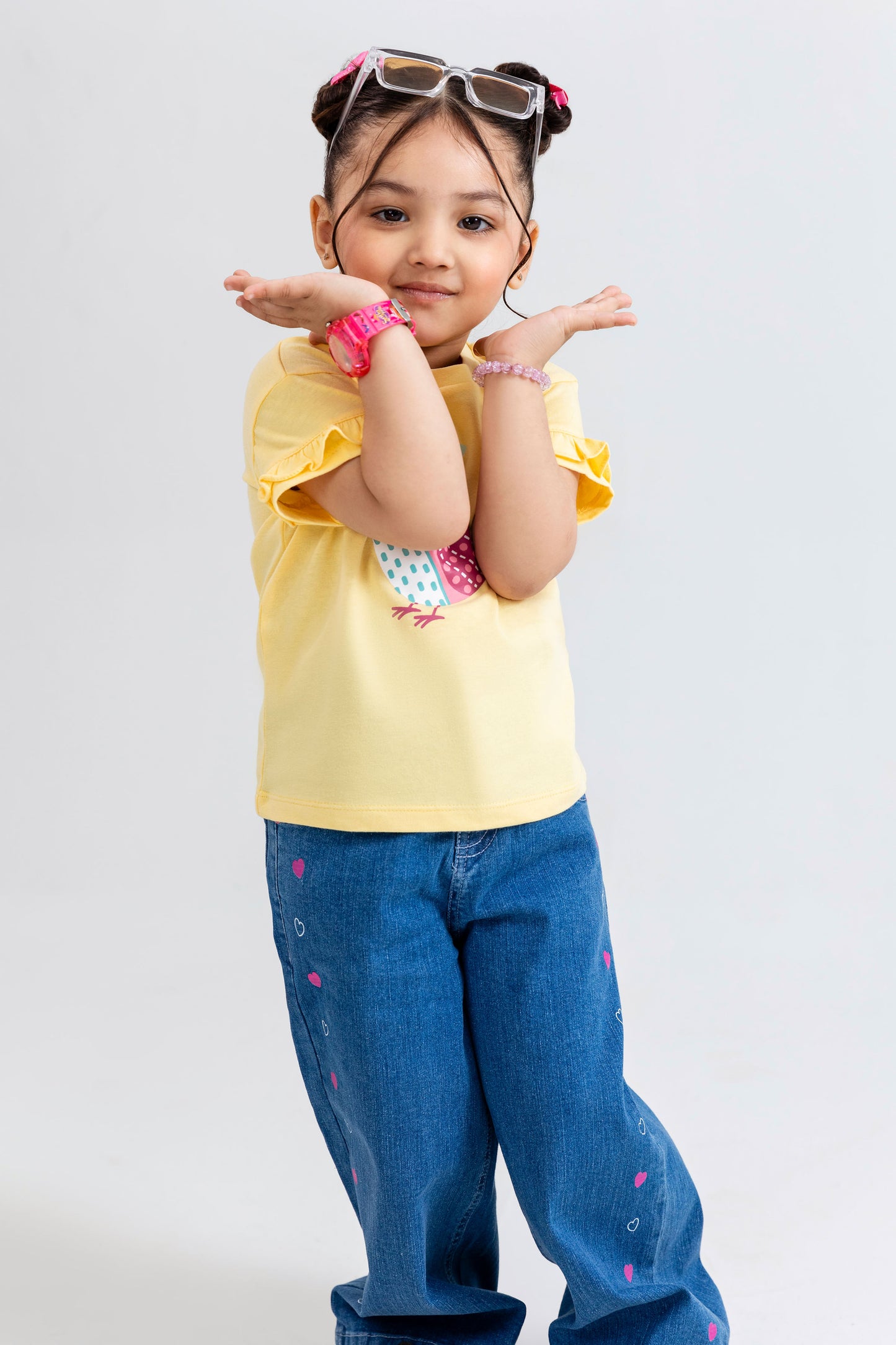 Girl Printed Tee - IGKT704326