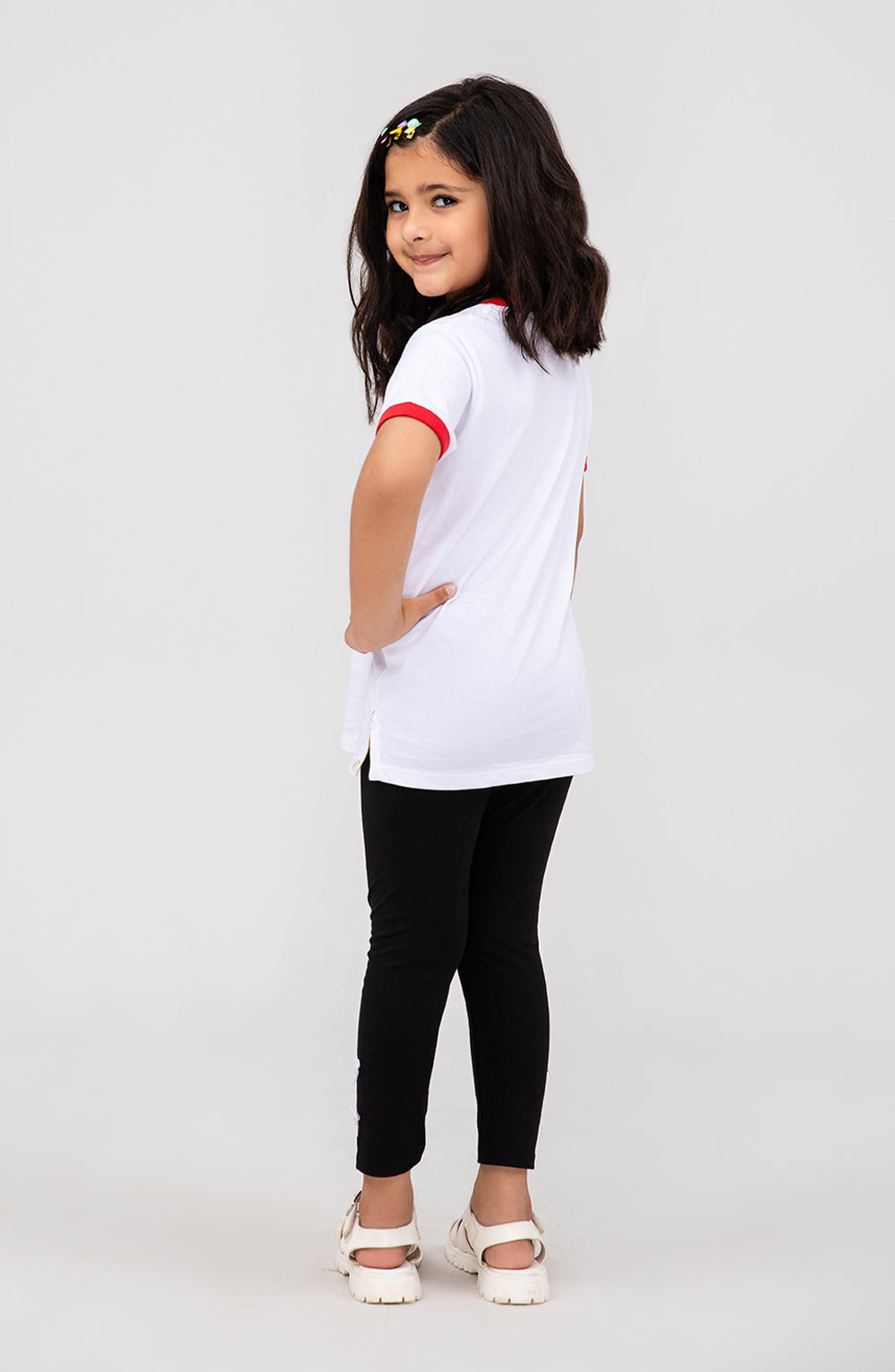 Girls Superman Logo T-shirt