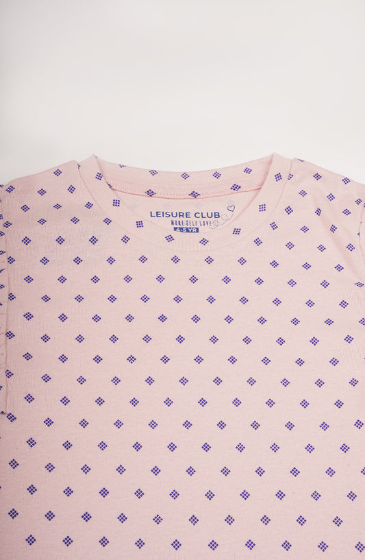 Girls Printed Tee