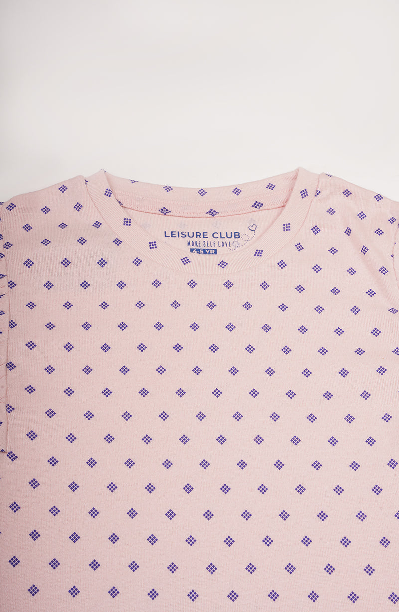 Girls Printed Tee - IGKT752325 - Shop Now at Leisure Club