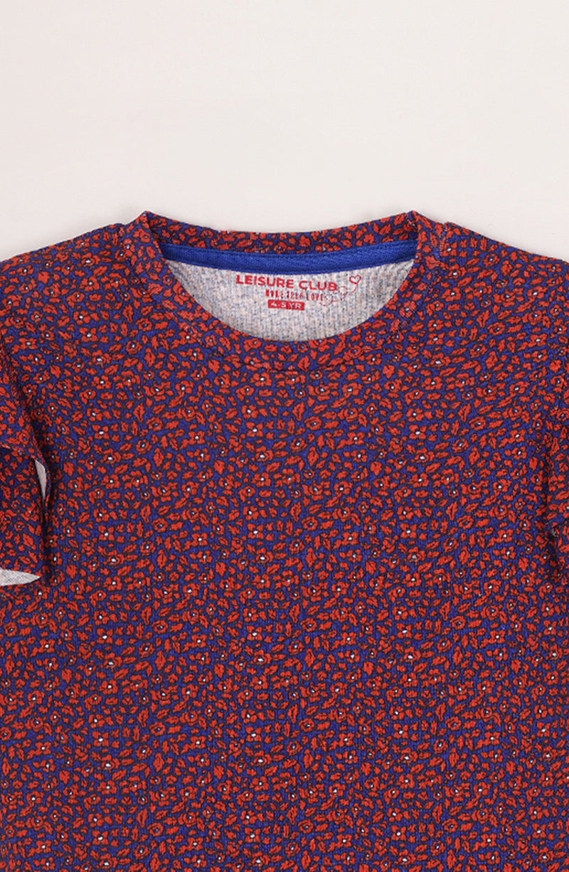 Girls Floral Top - IGKT753325 - Shop Now at Leisure Club