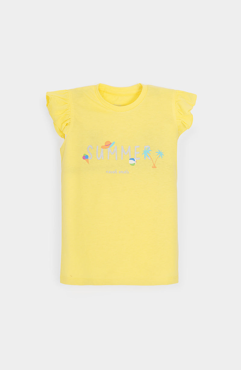 Girls Printed Tee - IGKT756325 - Shop Now at Leisure Club