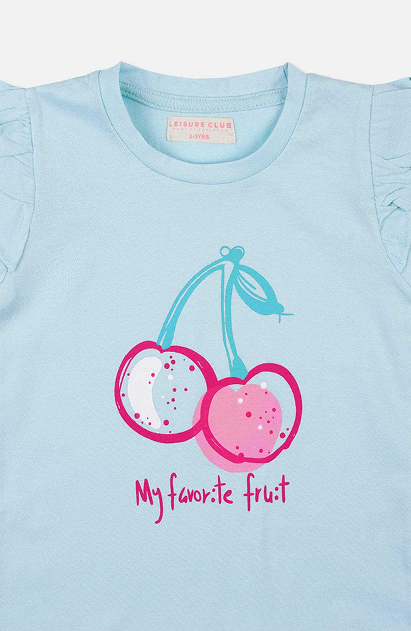 Cherry Print T-Shirt - IGKT905323 - Shop Now at Leisure Club