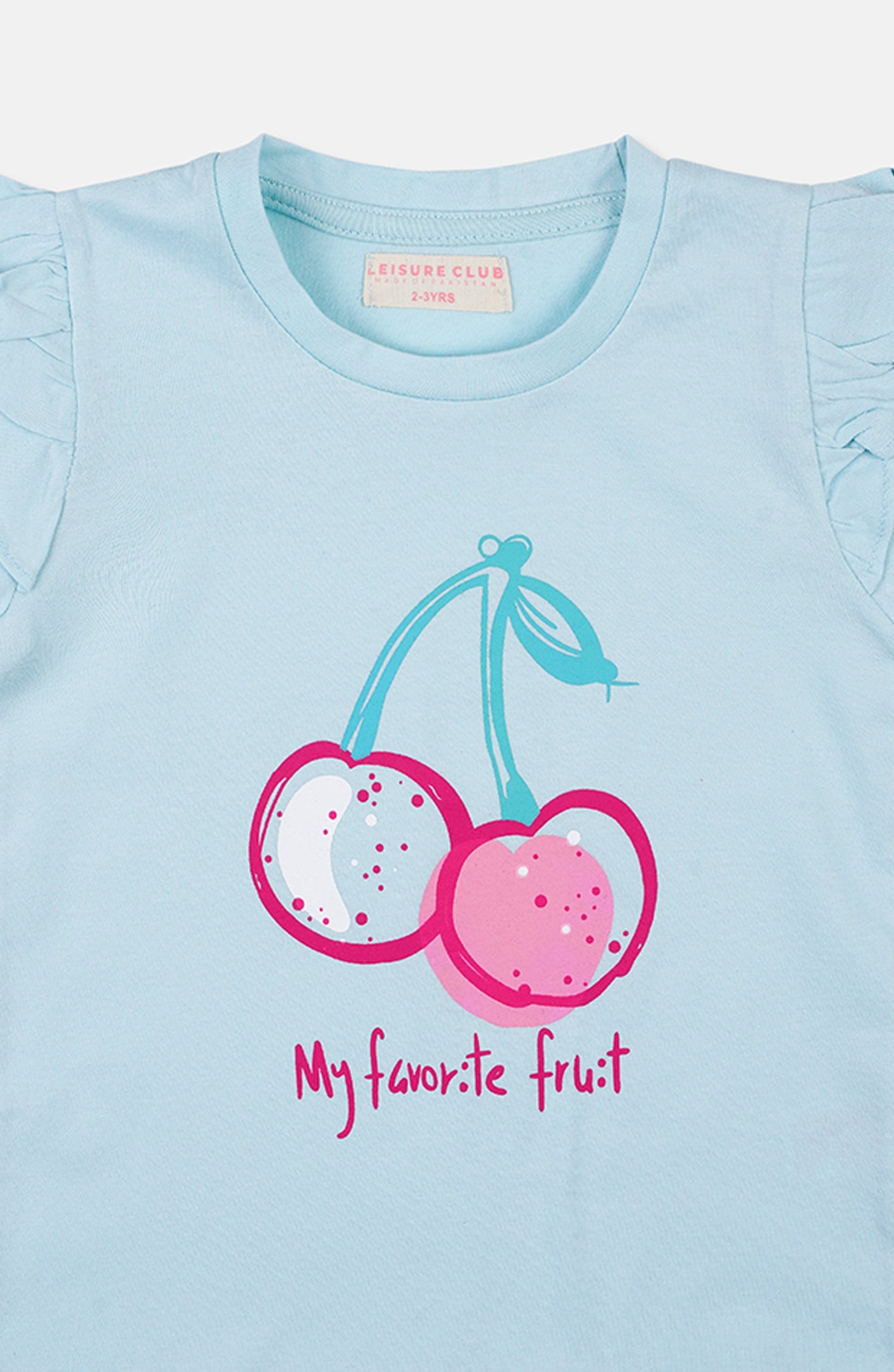 Cherry Print T-Shirt - IGKT905323 - Shop Now at Leisure Club