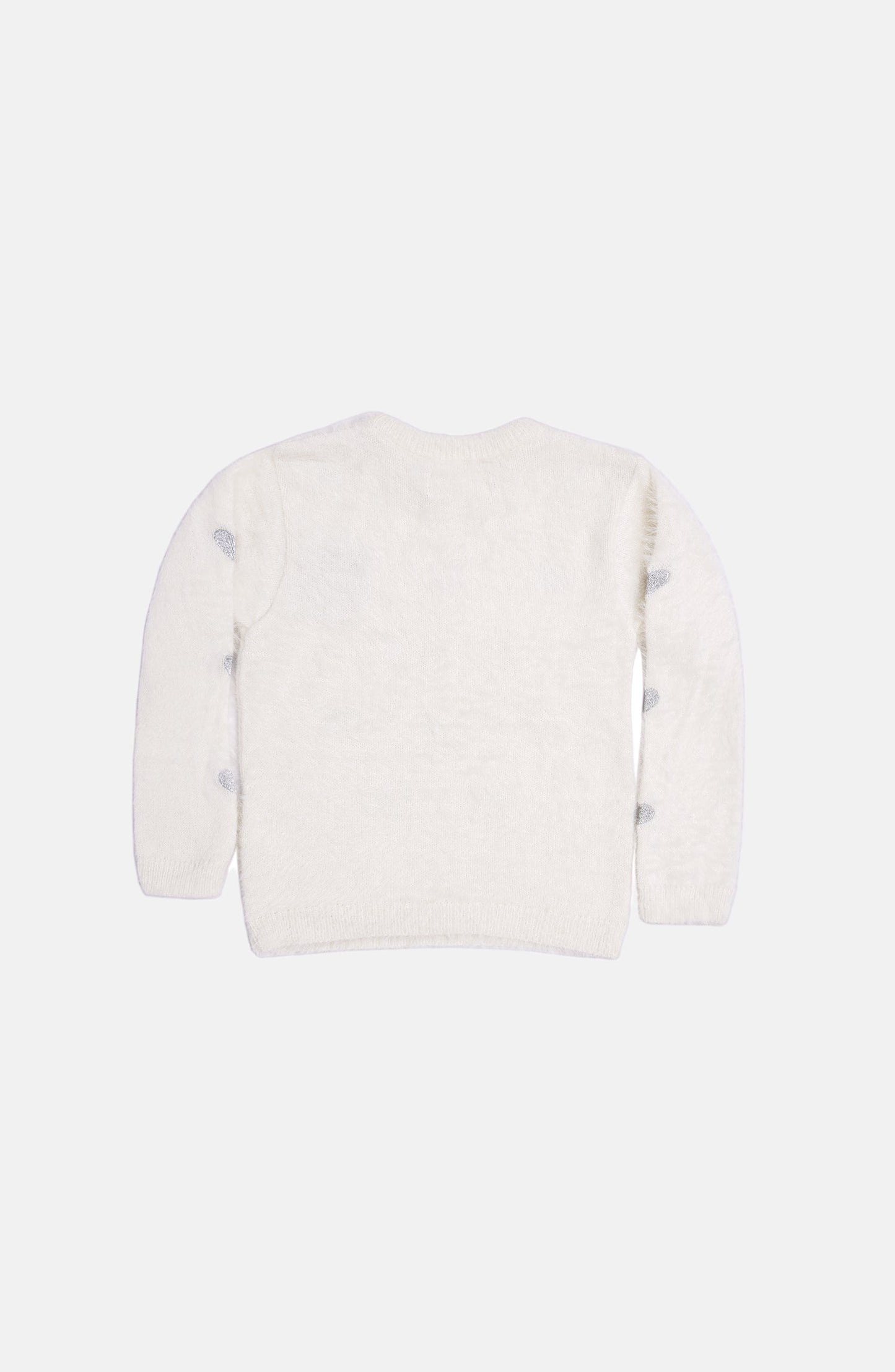 Tilla Heart Embroidery Sweater