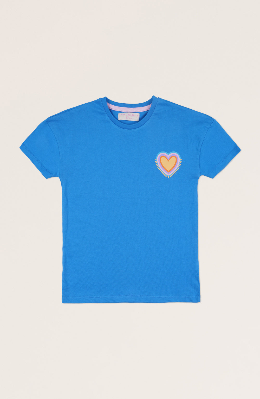 Baby Girls Colorful Heart Co-Ord Set-IGSU706125