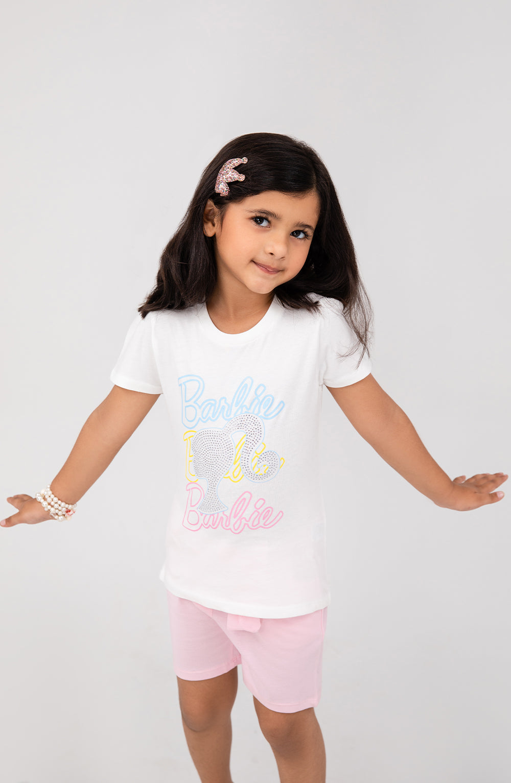 Girls Barbie Suit