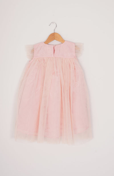 Girls Tilla Thread Embroidered Dress