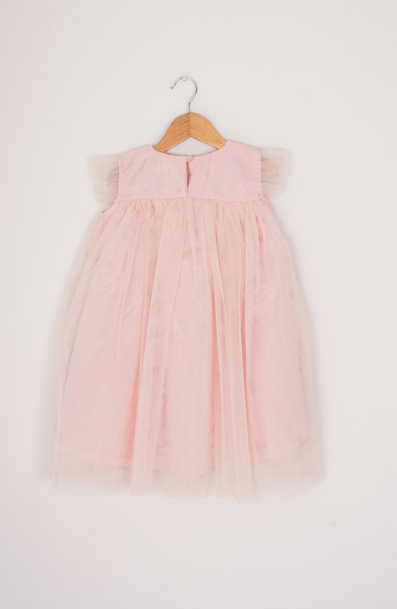 Girls Tilla Thread Embroidered Dress - IGWD700125 - Shop Now at Leisure Club