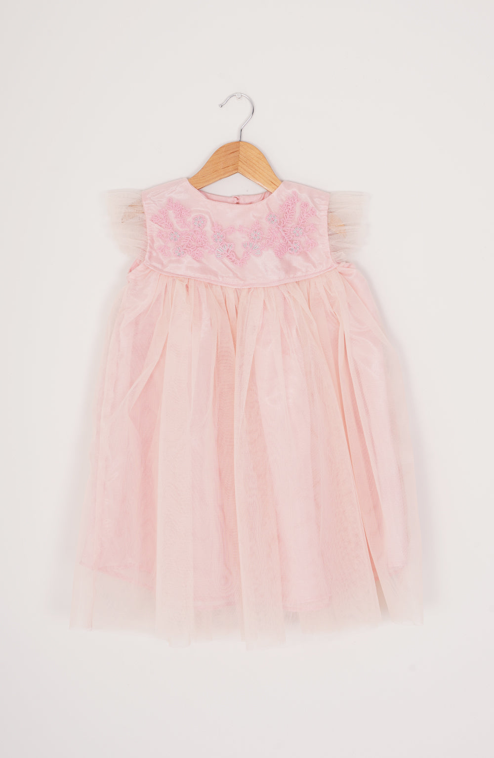 Girls Tilla Thread Embroidered Dress