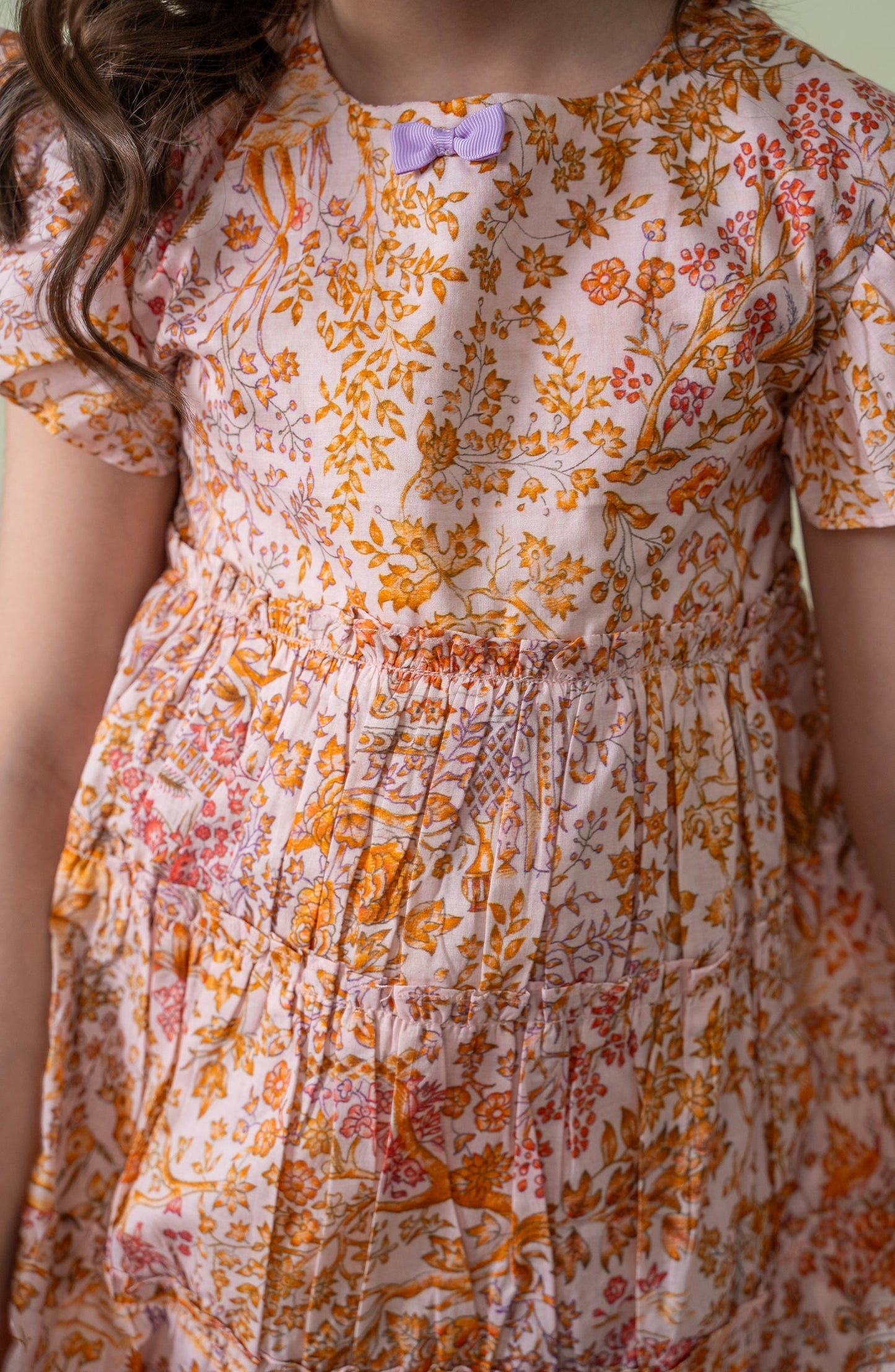 Floral Tiered Dress