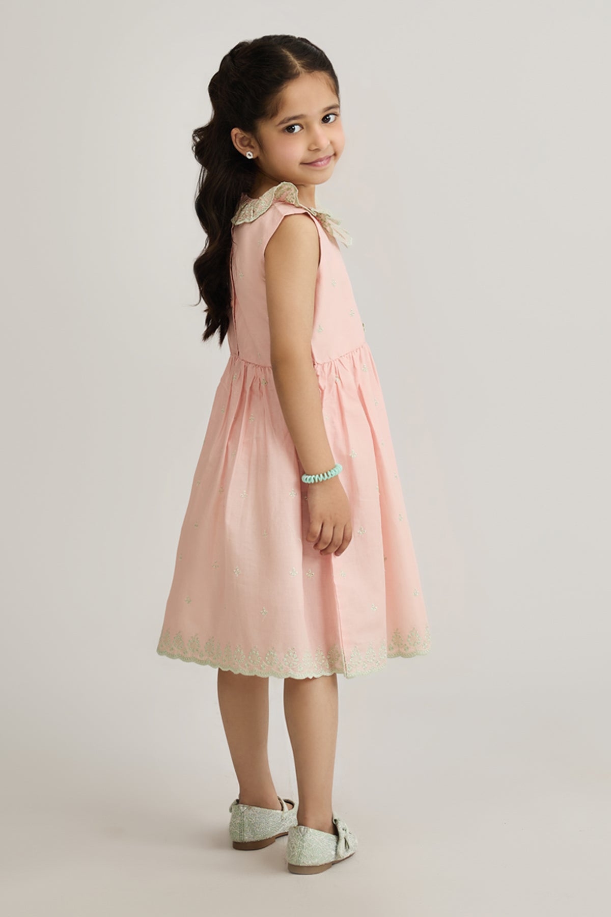 Girls Schiffli Suit - IGWD713125 - Shop Now at Leisure Club