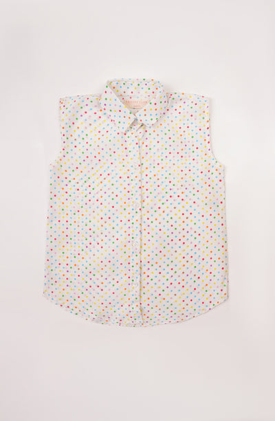 Girls Polka Dot Suit