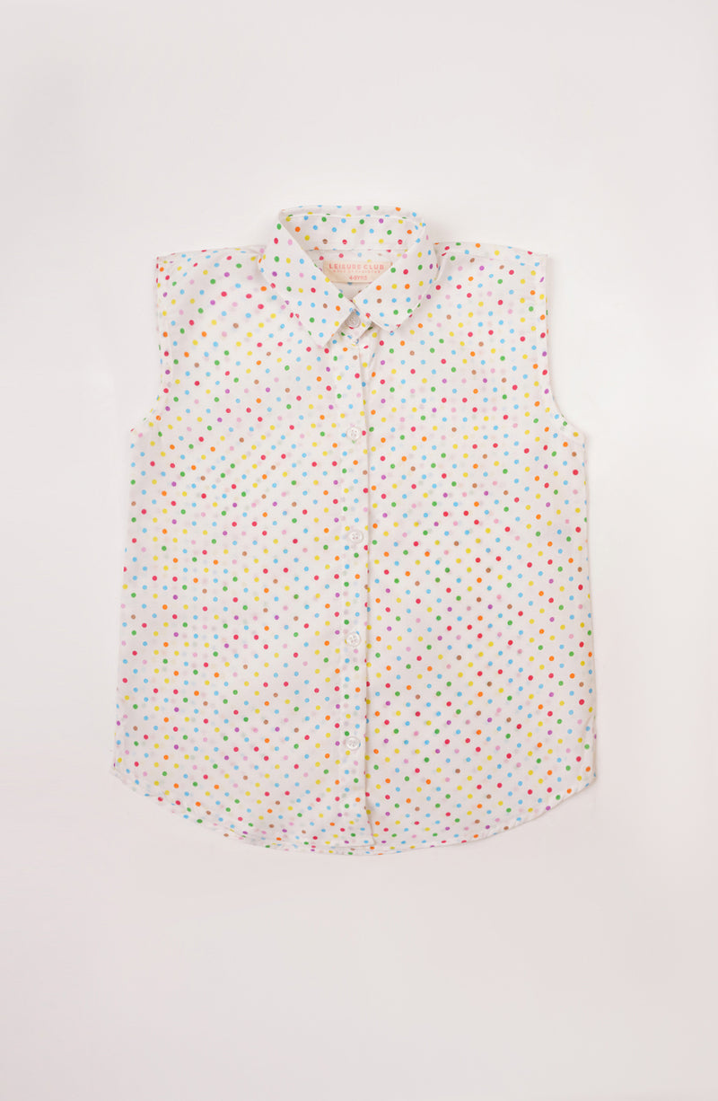 Girls Polka Dot Suit - IGWSU711325 - Shop Now at Leisure Club