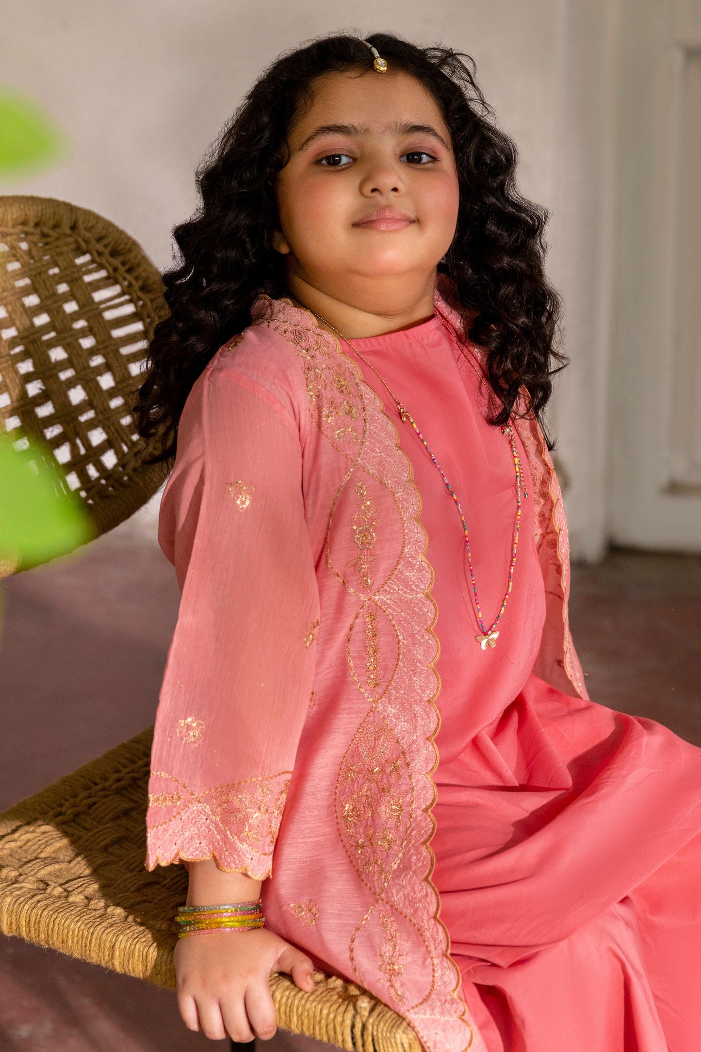Embroidered Co-Ord - KPL33126