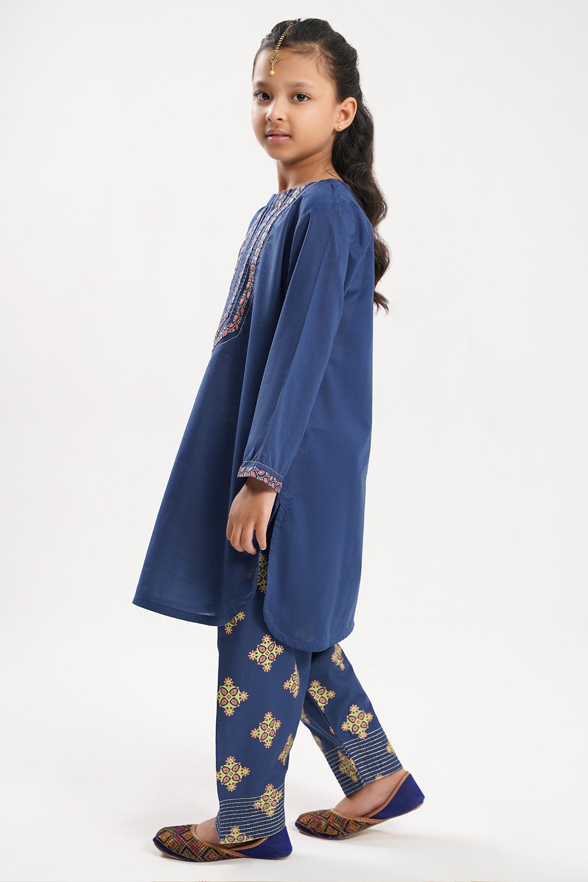 Mahira Blue 2 Piece Suit - KPL01126