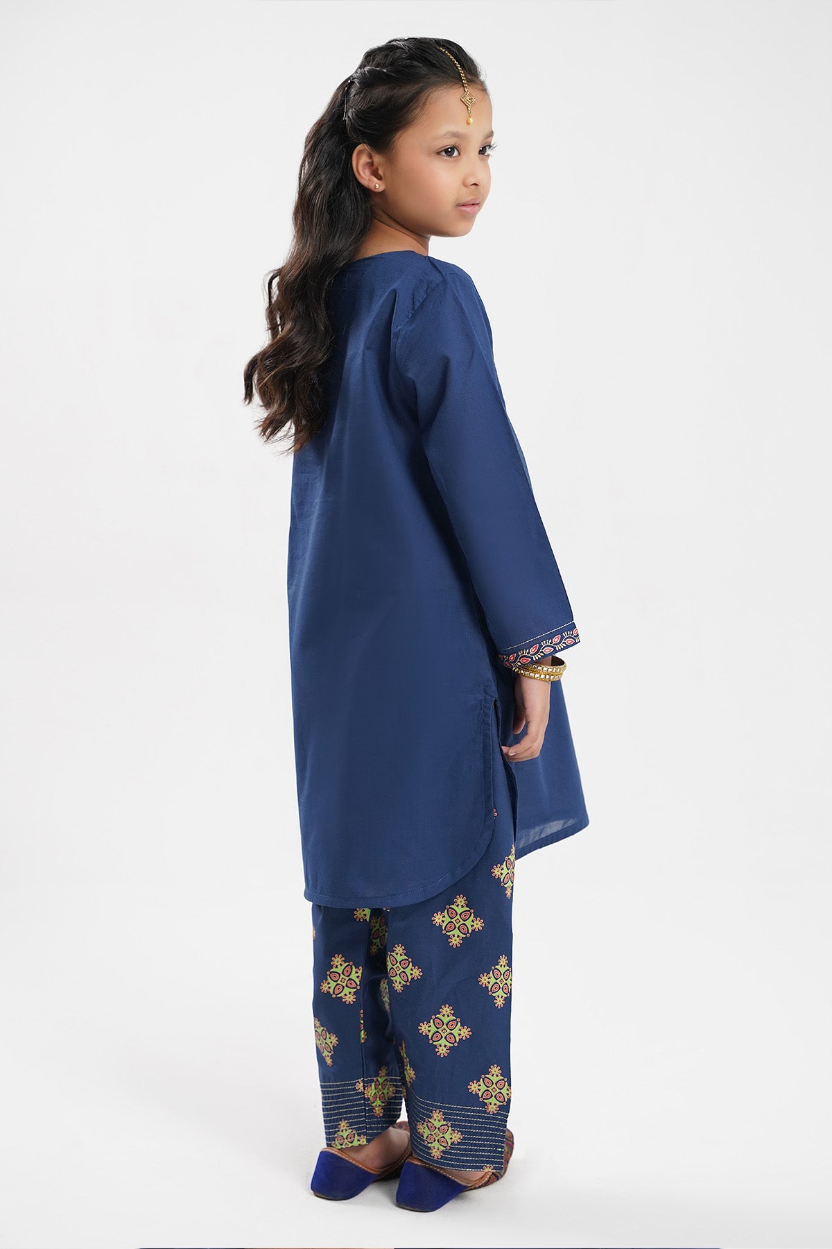 Mahira Blue 2 Piece Suit - KPL01126