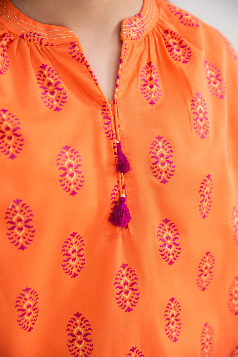Orange Co-Ord - KPL06126