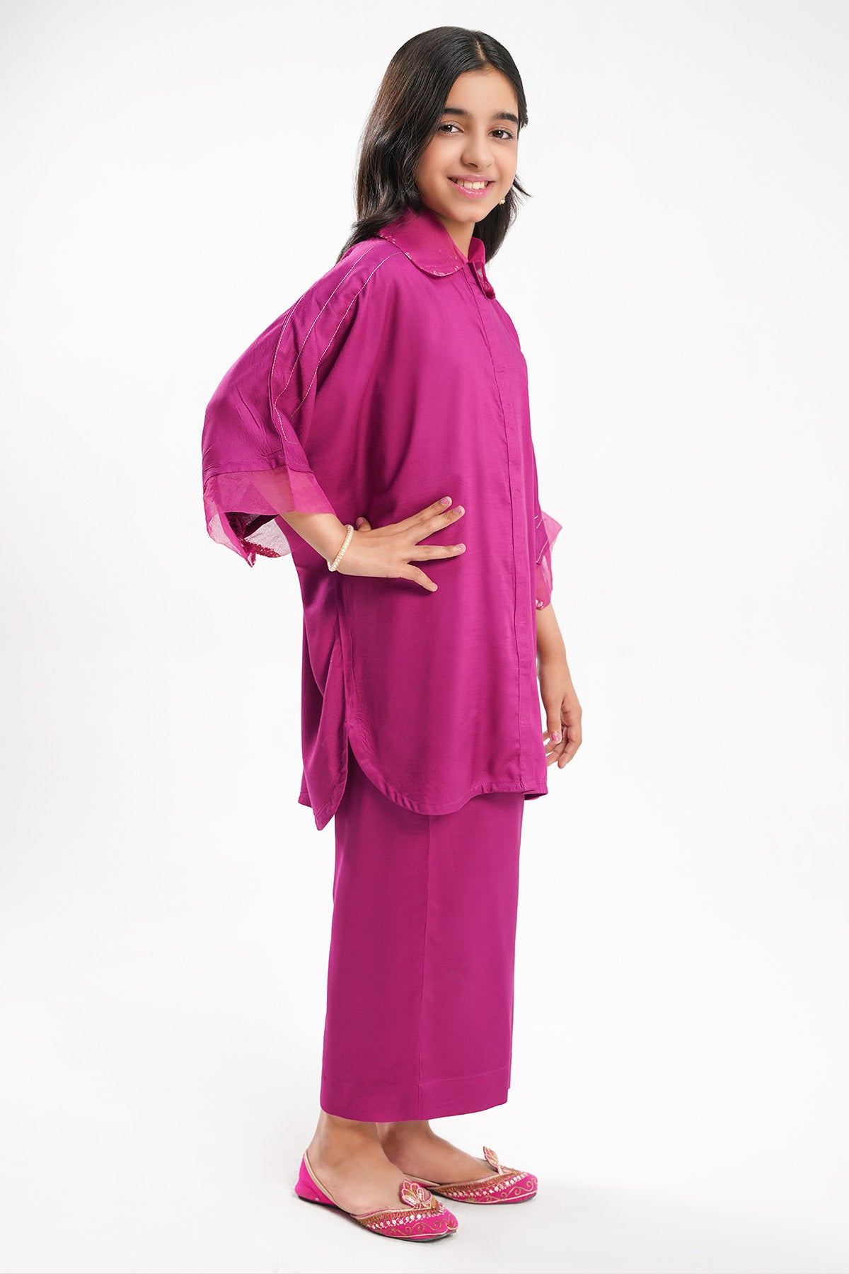 Magenta Muse 2 Piece Suit - KPL09126