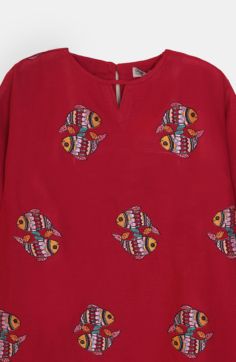 Rainbow Fish 1 Piece Shirt - KPL610425 - Shop Now at Leisure Club