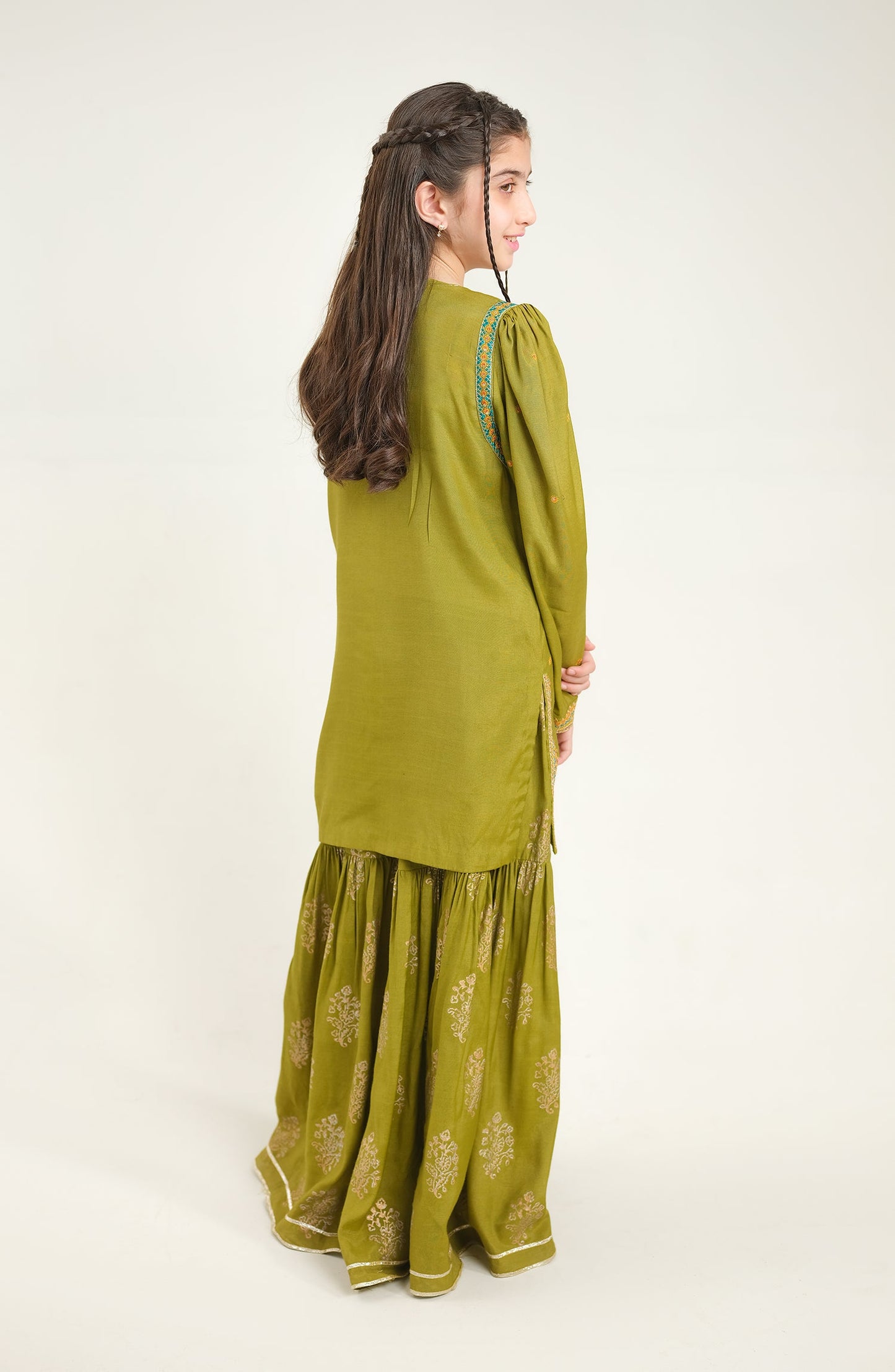 Girl Gulal 2 Piece Suit