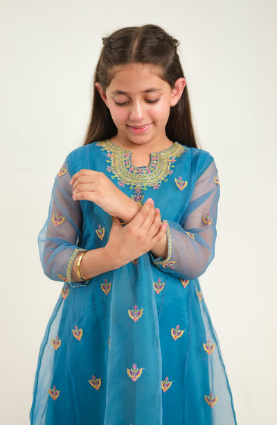 Girl Blue Topaz 2piece Suit - KPL634424 - Shop Now at Leisure Club