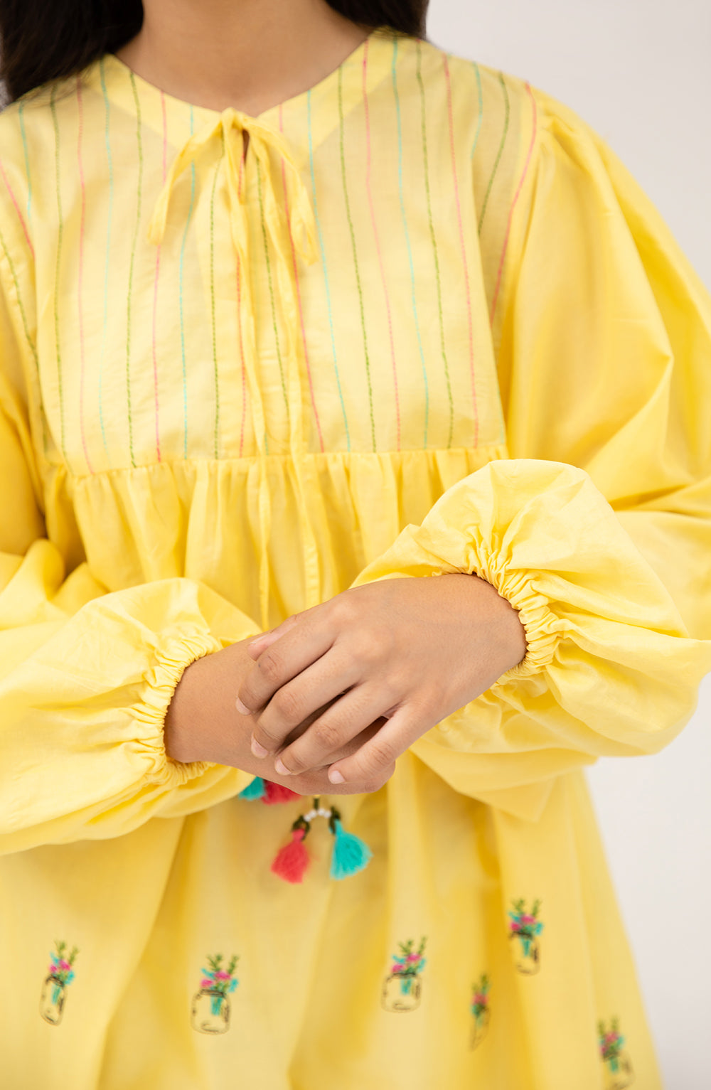 Girls Whimsical Jar 1 Piece Top