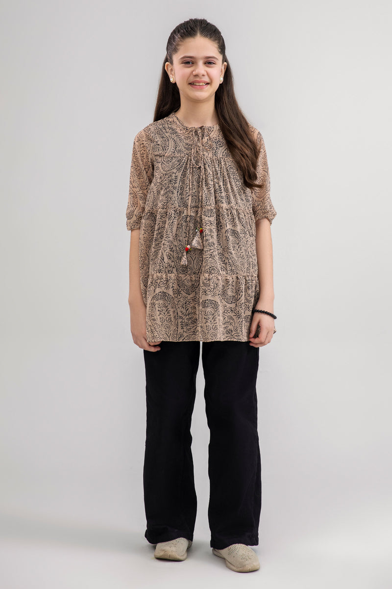 Fawn Tier Dress - KPL72126