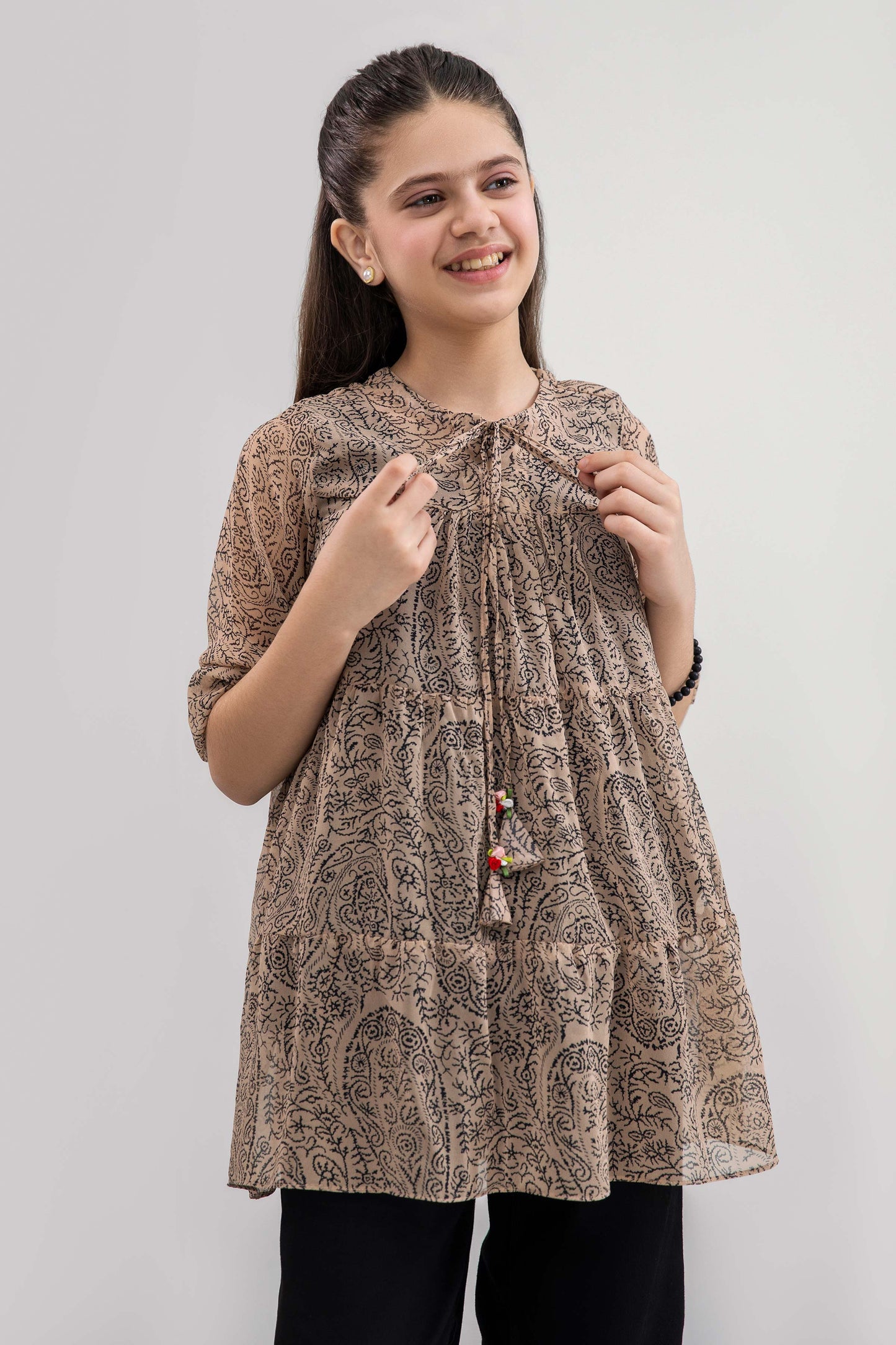 Fawn Tier Dress - KPL72126
