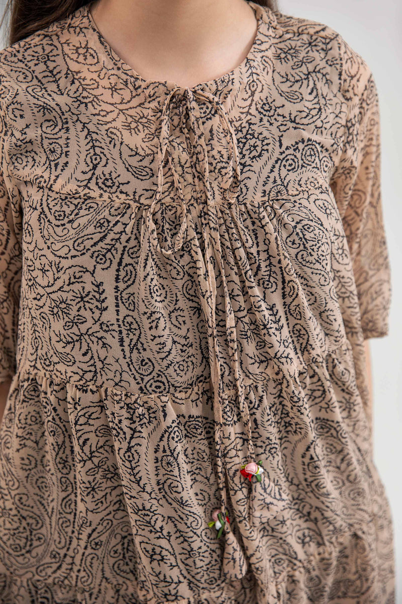 Fawn Tier Dress - KPL72126