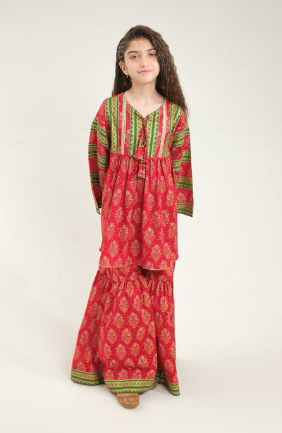 Girl Gul-E-Bahafsha 2 Piece Suit