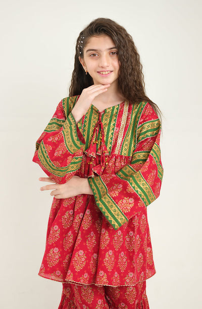 Girl Gul-E-Bahafsha 2 Piece Suit