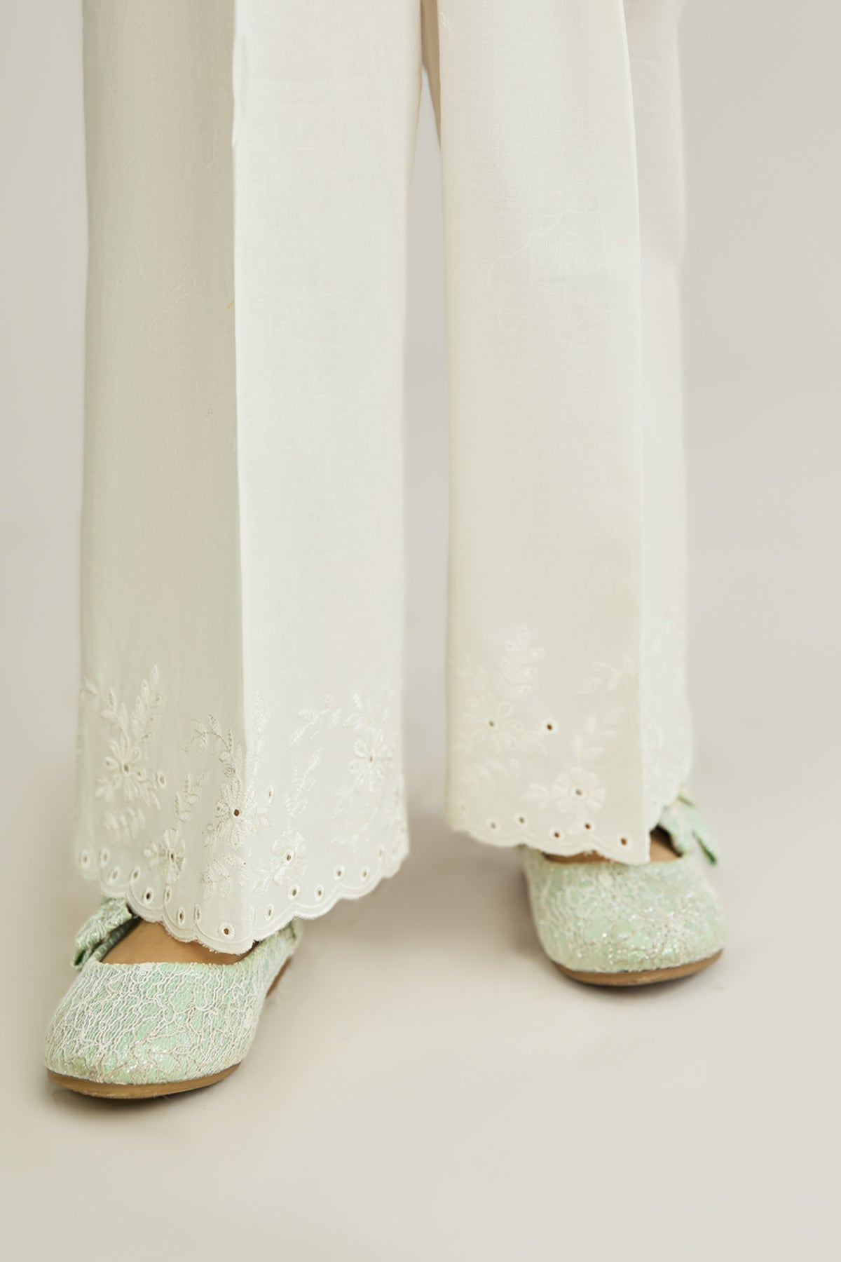 Embroidered Trousers - KPL770325IF - Shop Now at Leisure Club