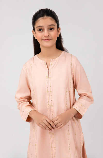 Girl Soft Pink 2 Piece Suit
