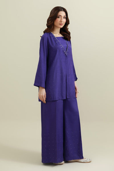 3 Piece - Embellished Suit - KPS25-P3501 - Shop Now at Kayseria