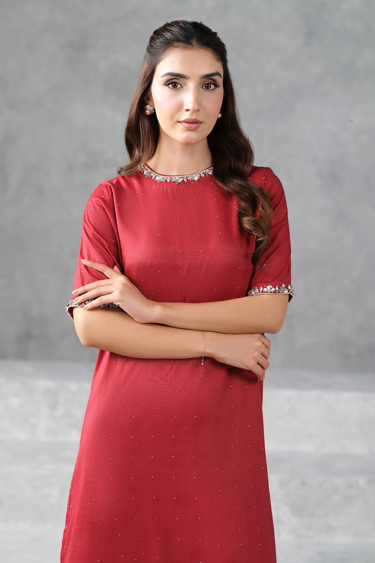 RAW SILK | EMBROIDERED